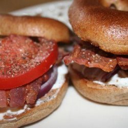 Bacon and Bagels (Low Fat) recipe