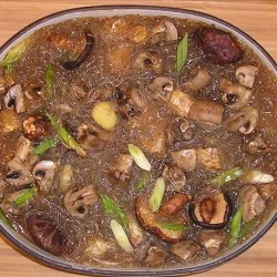 Glass Noodle Casserole with Shiitakes recipe