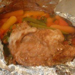 Foil Wrapped Oriental Chicken recipe