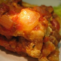 Easy Cheesy No-Boil Lasagna recipe