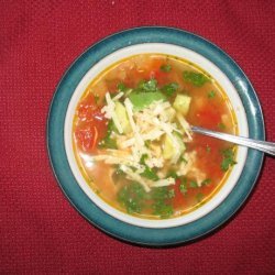 Mexican Tortilla Chicken Soup recipe