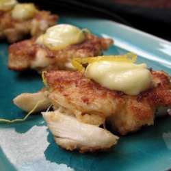 Little Crab Cakes With Wasabi Mayonnaise recipe