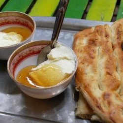 Honey and Cream - Iranian Breakfast recipe