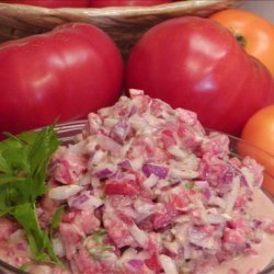 Tomato Onion Salad recipe