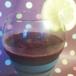 Tangy Raw Smoothie Treat - Pomegranate & Berry recipe