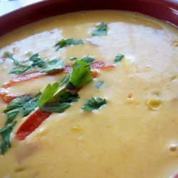 Cheesy Mayan Maize Soup recipe