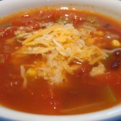 Spicy Southwestern Vegetable Soup recipe