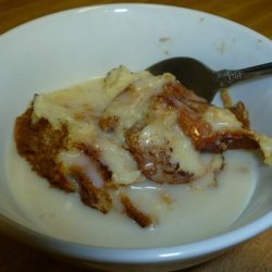Bread Pudding (Tender) N Sauce (Vanilla or Spirited) recipe