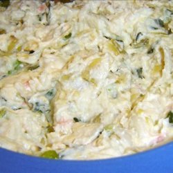 Artichoke Crab Spread (For the Crock Pot) recipe