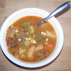 Hearty Hoosier Beef Vegetable Soup recipe