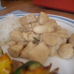Non-Spicy Thai Coconut Chicken recipe