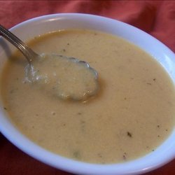 Apple Cheddar Potato Soup recipe