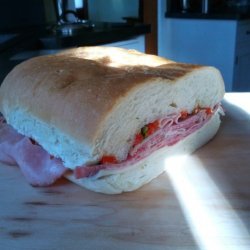 Super Bowl Italian Submarine Sandwich recipe
