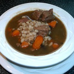 Hearty Beef and Barley Soup recipe