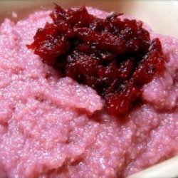 Vatkattu Marjapuuro (Whipped Berry Pudding) recipe