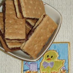 Super Easy Graham Cracker Sandwiches recipe