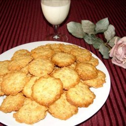 Coconut / Oatmeal Lace Cookies recipe
