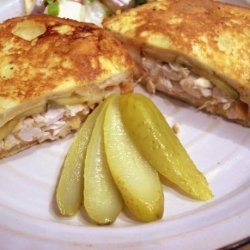 Grilled Swiss Cheese and Chicken Sandwiches recipe
