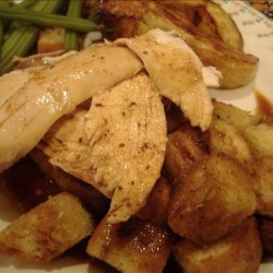 Lemon Chicken With Croutons recipe