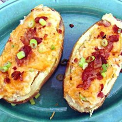 Twice Baked Potatoes With Bacon and Ranch recipe
