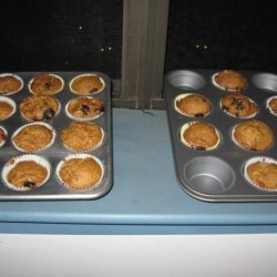 Pumpkin Blueberry Muffins recipe