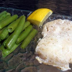 Steamed Fish (Without a Steamer) With Green Beans recipe