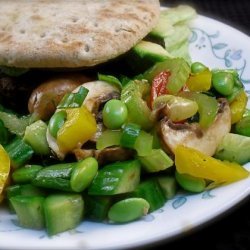 Fresh Edamame Vegetable Salad recipe
