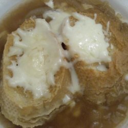 Simple Microwave French Onion Soup recipe
