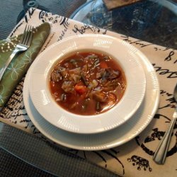 Vegetarian Cabbage Vegetable Soup recipe