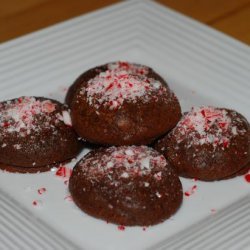 Chocolate Mint Truffle Cookies recipe