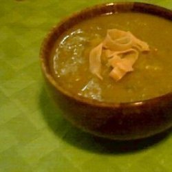Homey Split Pea Soup recipe