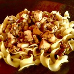 Chicken and Mushrooms in a Lemon Sauce recipe