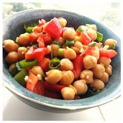 Cumin and Coriander Chickpea Salad recipe