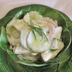 Nina's Cucumber Salad recipe