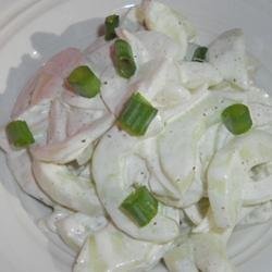 Victoria's Cucumber Salad recipe
