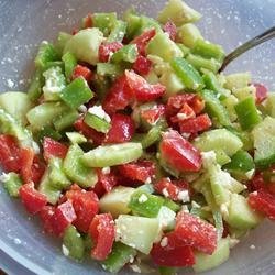 Summer Pepper Salad recipe