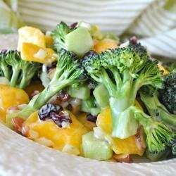 Broccoli Mango Salad recipe