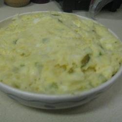 Mom's Mashed Potato Salad recipe