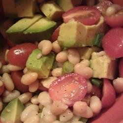 White Bean, Tomato, and Avocado Salad recipe