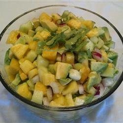 Avocado Pineapple Salad recipe