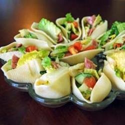 Salad Stuffed Shells recipe