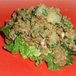 Fruity Curried Lentil Salad recipe