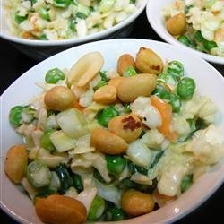 Coleslaw with Peas recipe