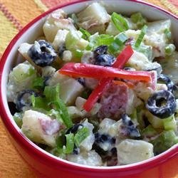 Ripe Olive Potato Salad recipe