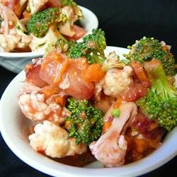 Strawberry Broco-Flower Salad recipe