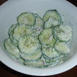 Summer Cucumber Salad recipe