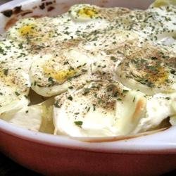 Ukraine Baked Potato Salad recipe