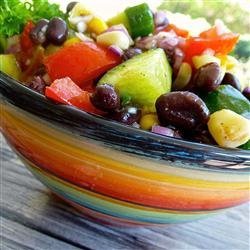 Black Bean and Cucumber Salad recipe