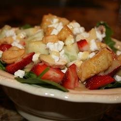 Kim's Spinach Strawberry Salad recipe