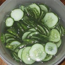 Fresh Frozen Cucumbers recipe